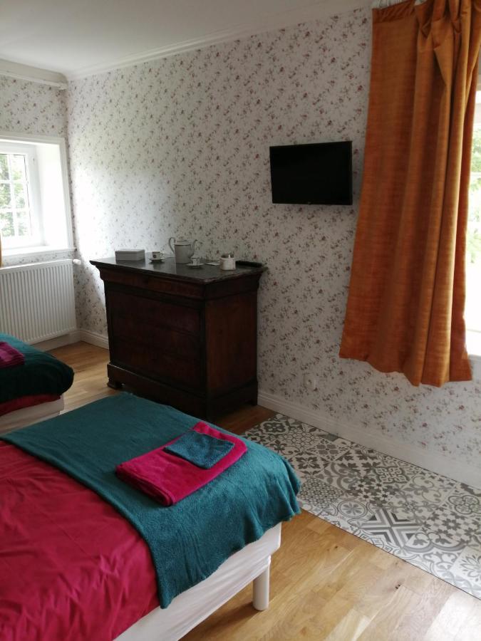 Chambre E Andre Le Domaine Des Jardins De Bracquetuit Kültér fotó
