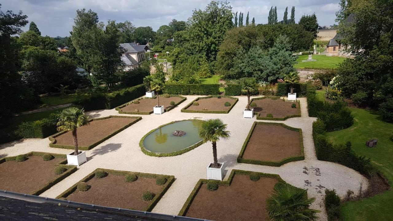 Chambre E Andre Le Domaine Des Jardins De Bracquetuit Kültér fotó