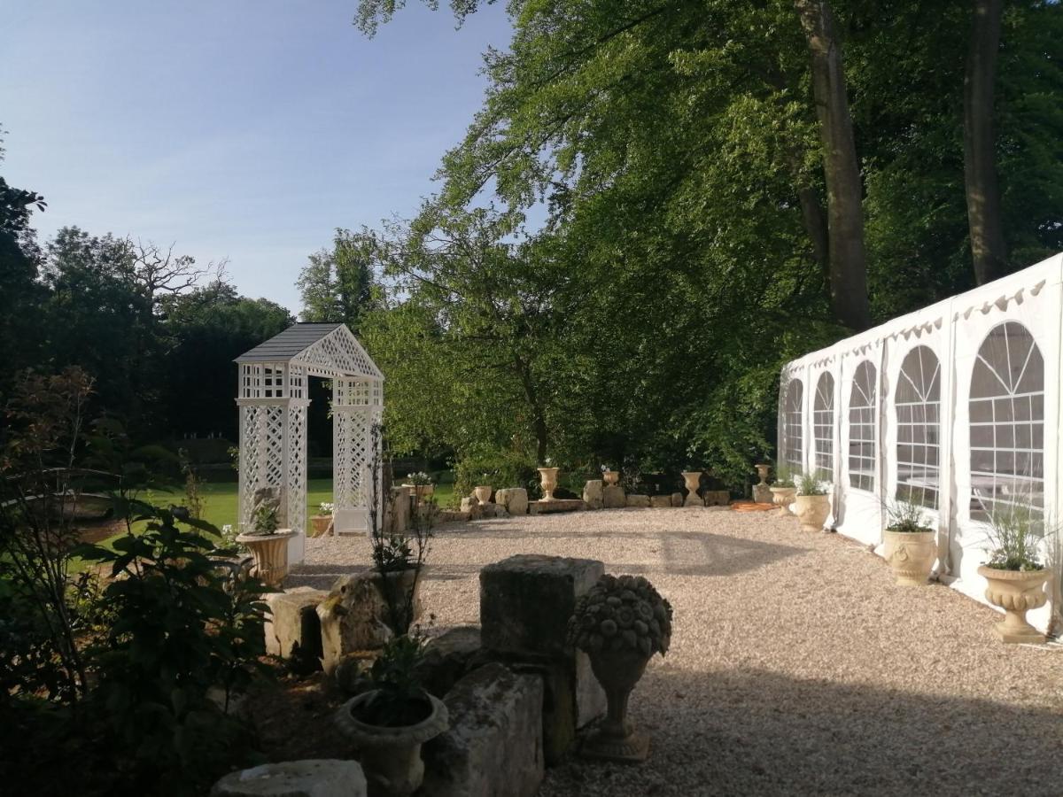 Chambre E Andre Le Domaine Des Jardins De Bracquetuit Kültér fotó